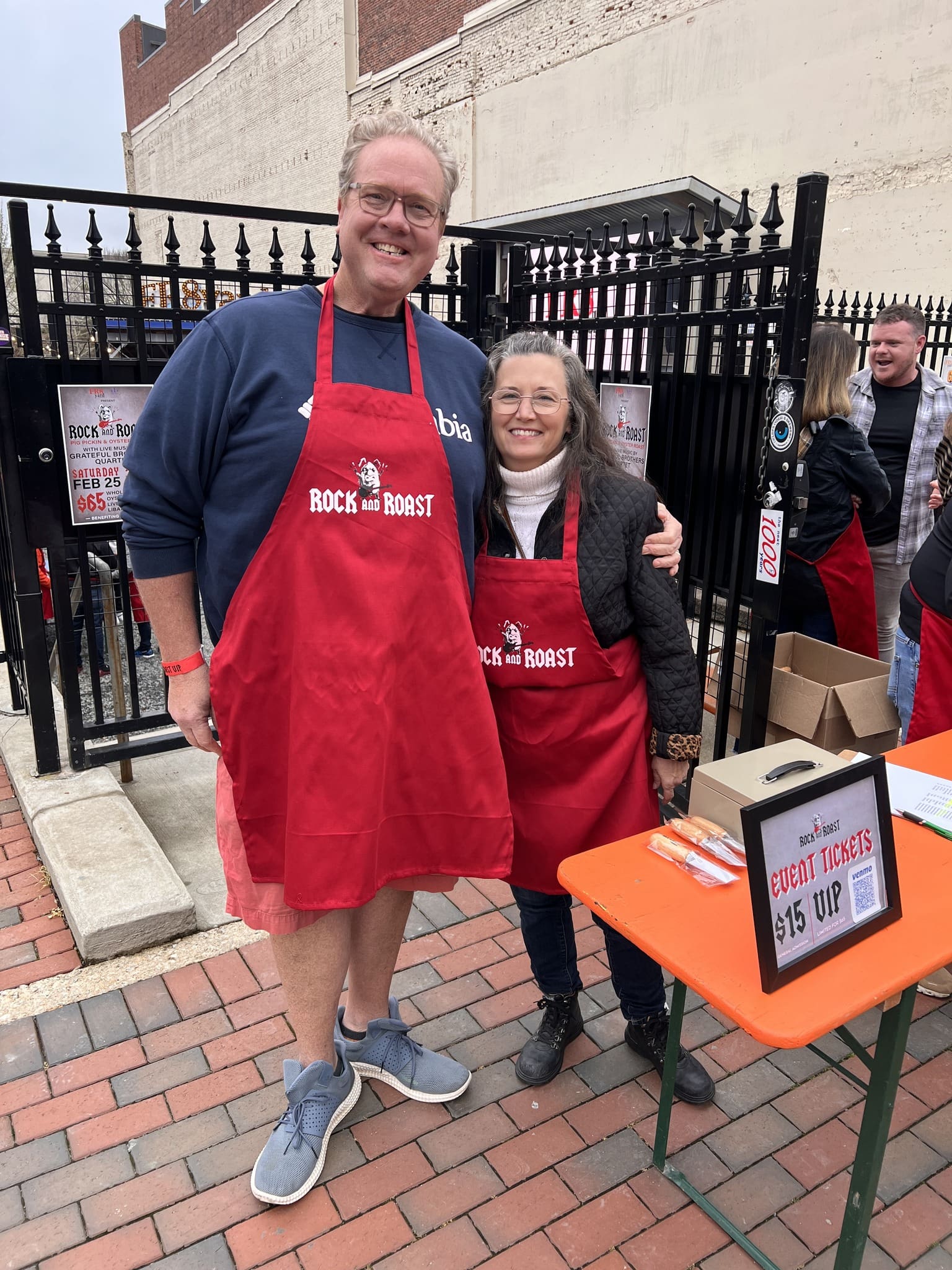 Hubitality's Rock & Roast event held at Fr8yard of Spartanburg.