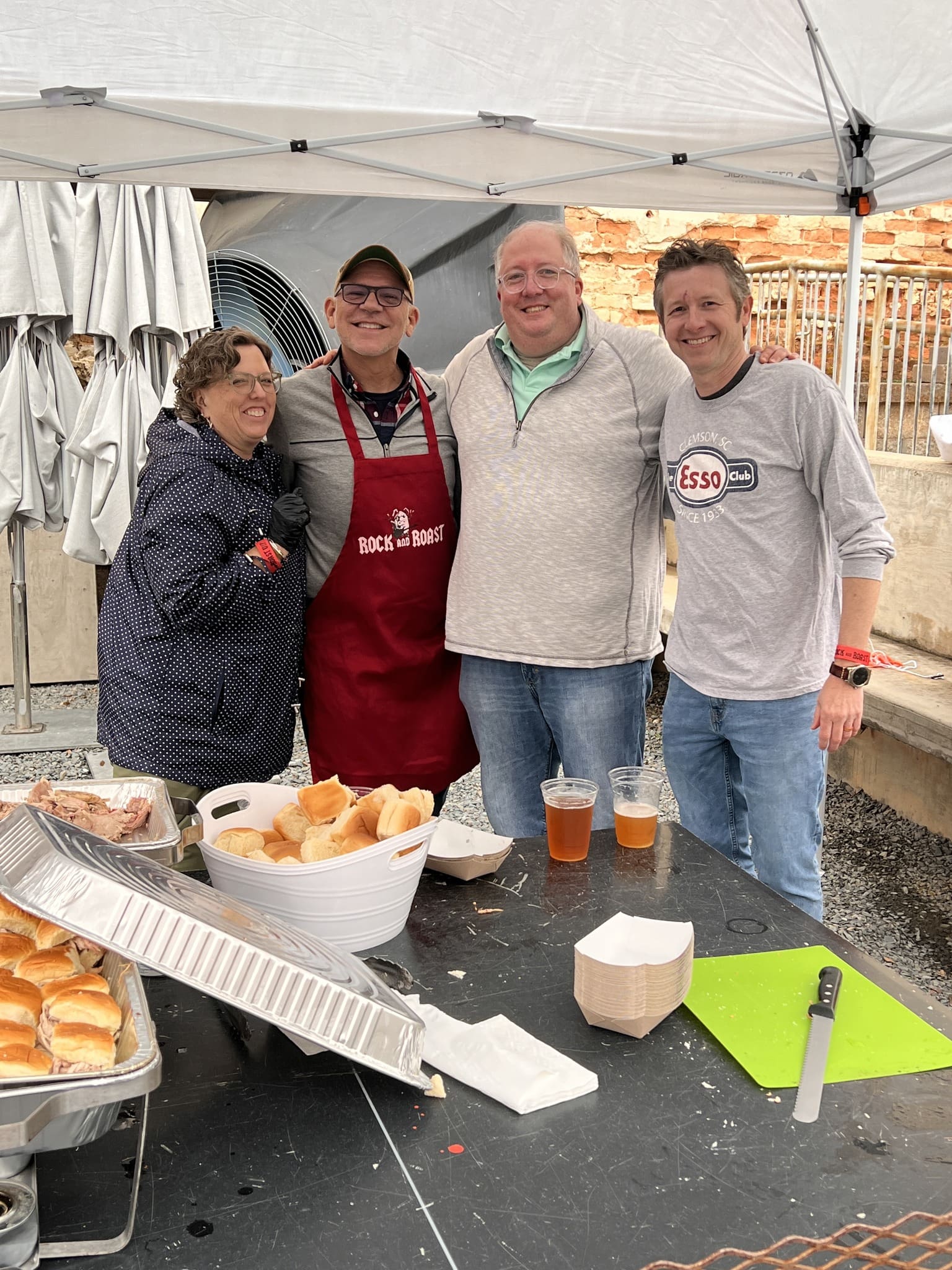 Hubitality's Rock & Roast event held at Fr8yard of Spartanburg.